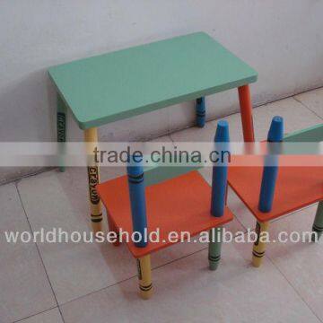 Kids Table and Chair Set, One Table Two Chairs photo-3