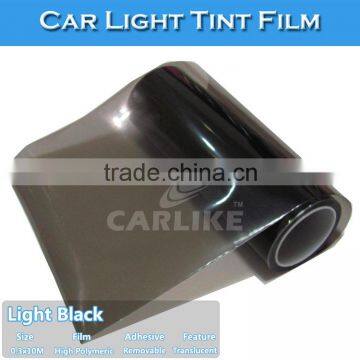 Light Black Car Light Protective Film/Car Headlight Tint Film/Car Headlight Sticker 0.3x10m photo-3