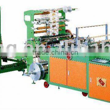 Servo Motor Driven Side Sealing Bag Making Machine with Triangle Folding Device