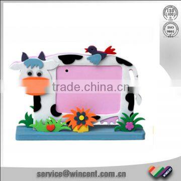 Cartoon toy Handmade photo frame of EVA foam puzzle