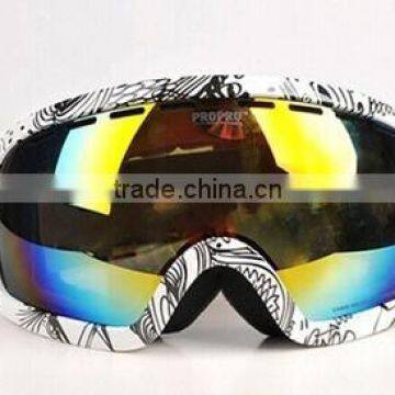 Best Selling Snow Skating Snowboard Ski Goggles UV400 Anti-fog Ski Glasses