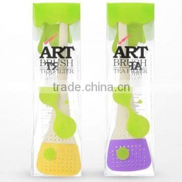 Tea Strainer Silicone Tea Strainer Art Brush Tea Strainer photo-2
