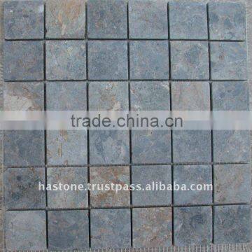 MULTI COLOR TUMBLED MOSAIC TILES 48X48