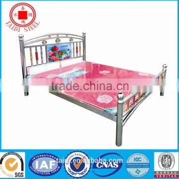 Stainless steel Bed 1.2m, 1.5m, 1.8m