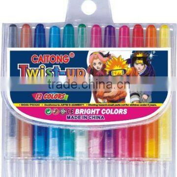 12 pcs twistable crayon