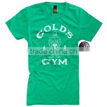 Gold Gym Ladies Lucky Tri-Blend Tee Shirts