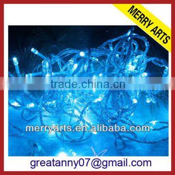 yiwu china manufacturing cheap sale blue portable led decoration light led christmas lights show