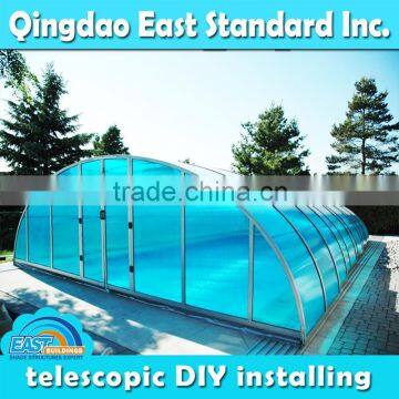 aluminum frame retractable swimming pool fence
