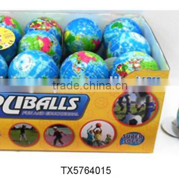 Kids Bouncer Toys 5 Inch Bouncing Globe/Tellurion Promotional Ball