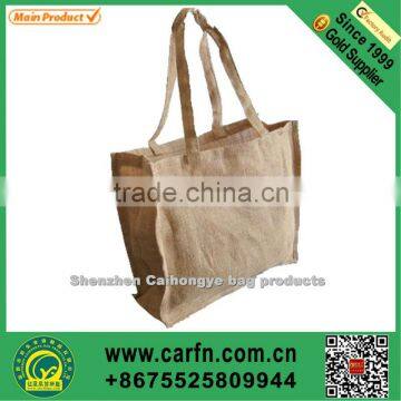 Custom Printed Raws Jute Bag