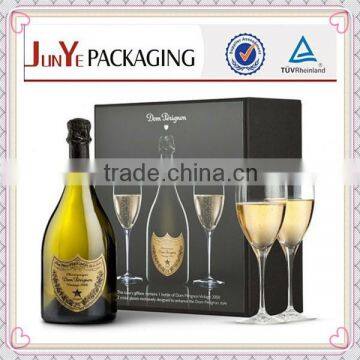Wholesale Luxury Designed Logo Printed New Clear Wine Glass Packing Box photo-2