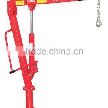 1000LBS Pickup Truck Crane Swivel Base Hydraulic Lifting Crane