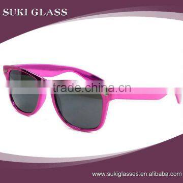 Cheap plastic party pink sunglasses factory wholesale plastic sunglasses