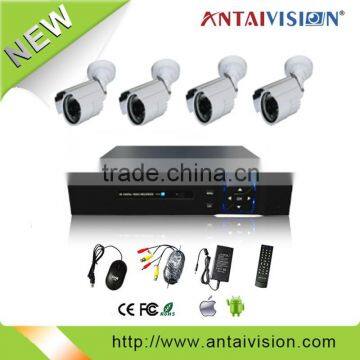 High Quality Dvr Kit Home Security Kits 720p 1mp 4 Cameras 4ch Dvr Surveillance H264 With P2P CMS photo-4