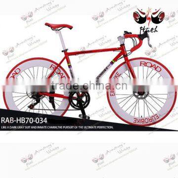 high performance 21 speed 700C racing road aluminum alloy frame bicycle