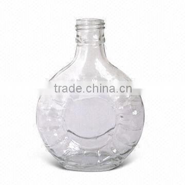 100ml Clear Whisky Glass Bottle