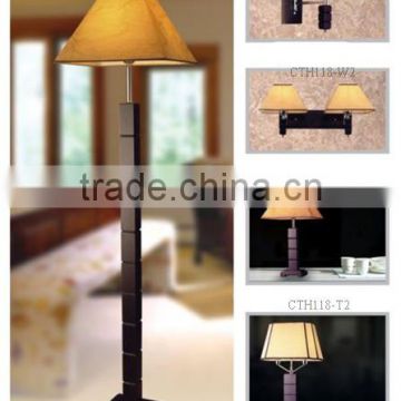 2015 Wholesales hotel table lamp/light with UL for decoration