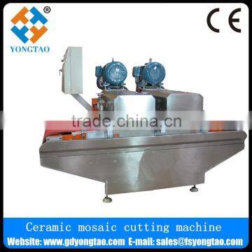 Dual spindle ceramic mosaic tile cutting machine YT-2-800(600)