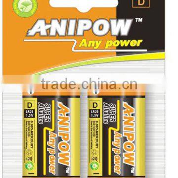 camera battery size D lr20 alkaline battery 1.5v battery