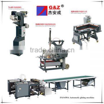 Rigid box maker machine