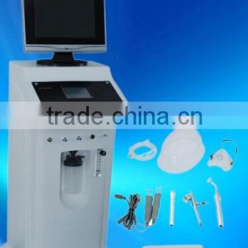 Oxygen Machine For Skin Care 2014 New Product!Microcurrent BIO Oxygen Skin Treatment Machine Face Lift Oxygen Facial Machine