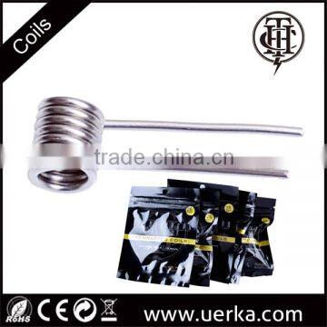 China supply vaporizer prebuilt coil, a1, nickel coil wire