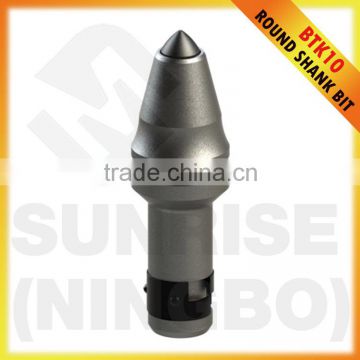 BTK10 25mm Shank hard rock drill tooth tool spare part