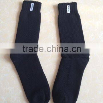 men's bamboo fiber socks/bamboo terry athletic sock