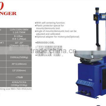 tyre changer 460 with assist arm