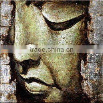 fx-0189 (buddha oil painting,religious,abstract,modern art oil painting)