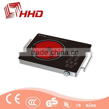 induction cooker stainless steel /handles CB,CE, stainless steel bodyceran ceramic hob handle electric infrared cooker