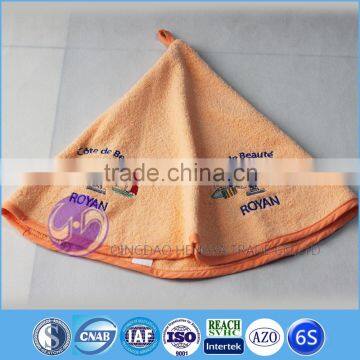 microfiber 100% cotton round kitchen towels embroidery designs