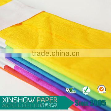 Fancy colour wholesale Making Artificial flower paper crepe