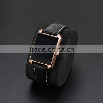 New Android Smart Watch 200mAh Battery Leather Band Bluetooth Smartwatch photo-3