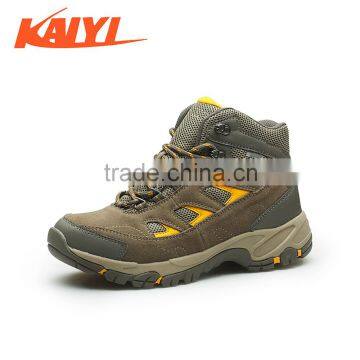 Jinjiang factory price waterproof hiking shoes men women trekking shoes