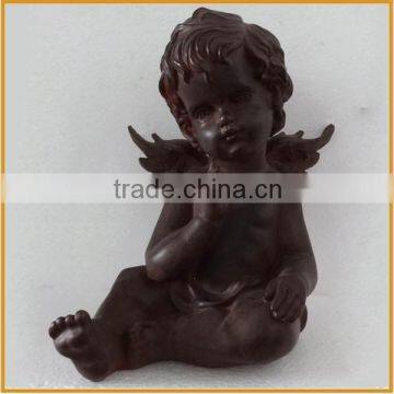 lovely angel resin angel figurine for home decor polyresin angel