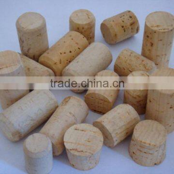 Natural cork stopper