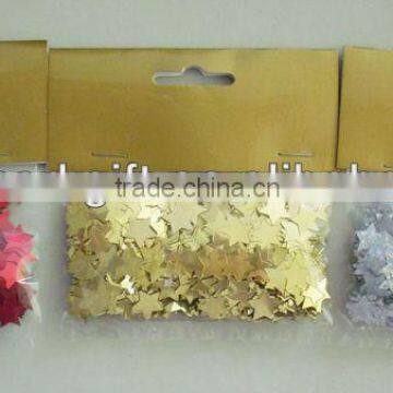 HOT SALE 14G Christmas Party Foil PVC Stars Table Confetti