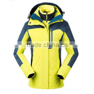 Custom 3 in 1 windbreaker winter jacker for women