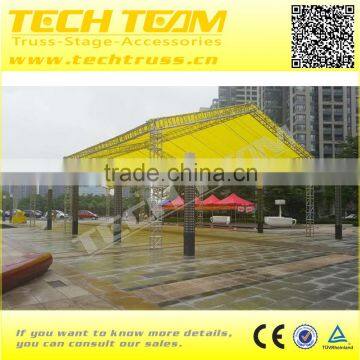 Aluminum Protable Concert Truss Roof / Concert Roof Truss