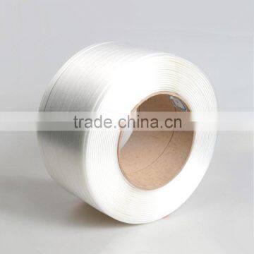 1T pure high tenacity composite polyester strap, 13-32mm soft polyester strap for paper pallet                        
                                                Quality Choice