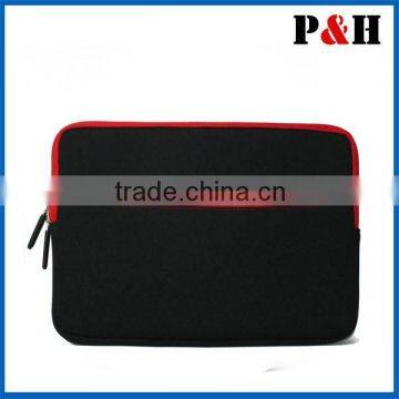 High Quality Neoprene Classic Black Laptop Case Bag Cover 11"13"15" for IPad Air Macbook photo-3