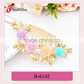 2016 New design low price gemstone hair claw,bowknot hair claw,hair claw wholesale in china