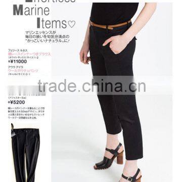 Tech-A Occupation Commute Show Thin Suit Pants Skinny All-match for Ladies Pants photo-2