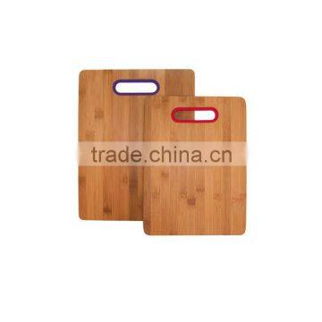 2pcs Bamboo colorful cutting board set series on sale