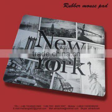 New York City Rubber Cloth Mouse Pad