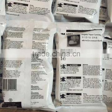 3M Organic Vaporizer Cartridge 3M 6001, use with 6100 6200 7502 3M Reusable Respirators