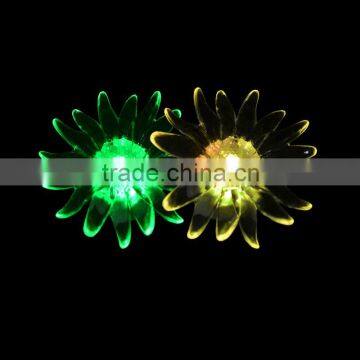 2014 battery operated color changing Chrysanthemum shape led night lights for home decoration