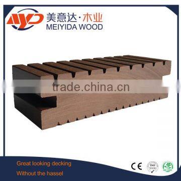 china factory recycled co-extrusion wpc interlocking decking tiles