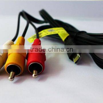 Micro to 3 RCA VMC-15MR2 AV Cable for Sony HDR-CX380E HDR-CX390E HDR-CX510E